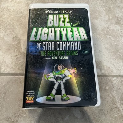 Disney Pixar Buzz Lightyear of Star Command The Adventure Begins (VHS, 2000)