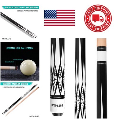 Billiard Pool Cue Stick 58 Inch Canadian Maple Perfect Gift for Pool Enthusiasts
