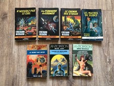 Lot de 7 Livres  - Anticipation Fleuve Noir - "les fusées" - vintage