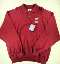 Vintage Cutter & Buck WWF Polo Shirt 2XB Red USA Made NWT