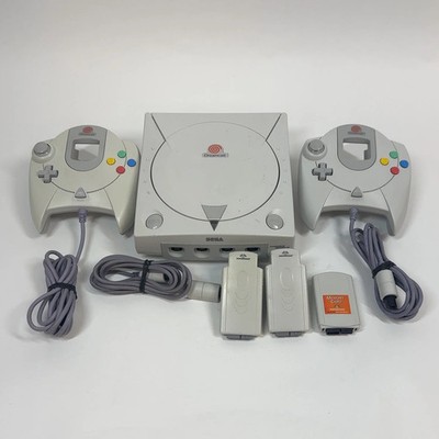 Sega Dreamcast Console Gaming System Only White HKT-3020 No Power Cord or AV