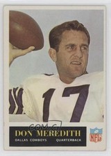 1965 Philadelphia Don Meredith #50 7ut