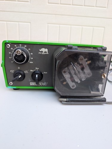 Watson Marlow 504U MK2  Peristaltic Pump with Pumphead