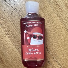 Bath Body Works Winter Candy Apple Body Wash 10 fl oz with vitamin B5 aloe
