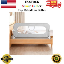 Bed Rail for Toddlers,Swing Down Kids Beds Rails Guard for 32inch 1 Queen,King