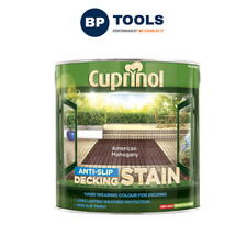 Cuprinol 5092615 Anti-Slip Decking Stain American Mahogany 2.5 Litre