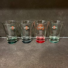 4 Martini Gläser Longdrink Green + Red + Bla...