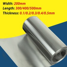 TA2 Titanium Foil Sheet Roll Fine Plate Titanium Strip Band 0.1mm-0.5mm Thick