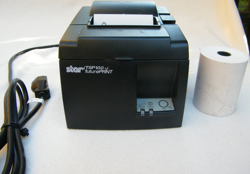 Star TSP100 Thermal POS Receipt Printer Ethernet with Power Cord Model 143LAN - Picture 4 of 12