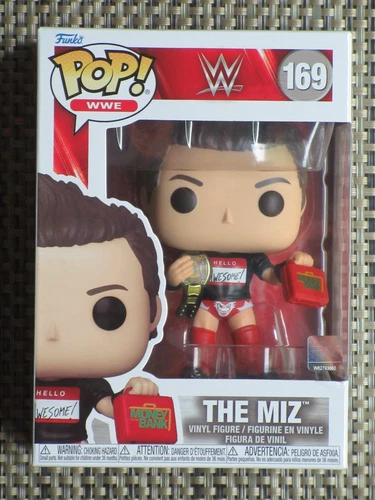 Funko POP The Miz action figure vinyl figure #169 WWE Superstar