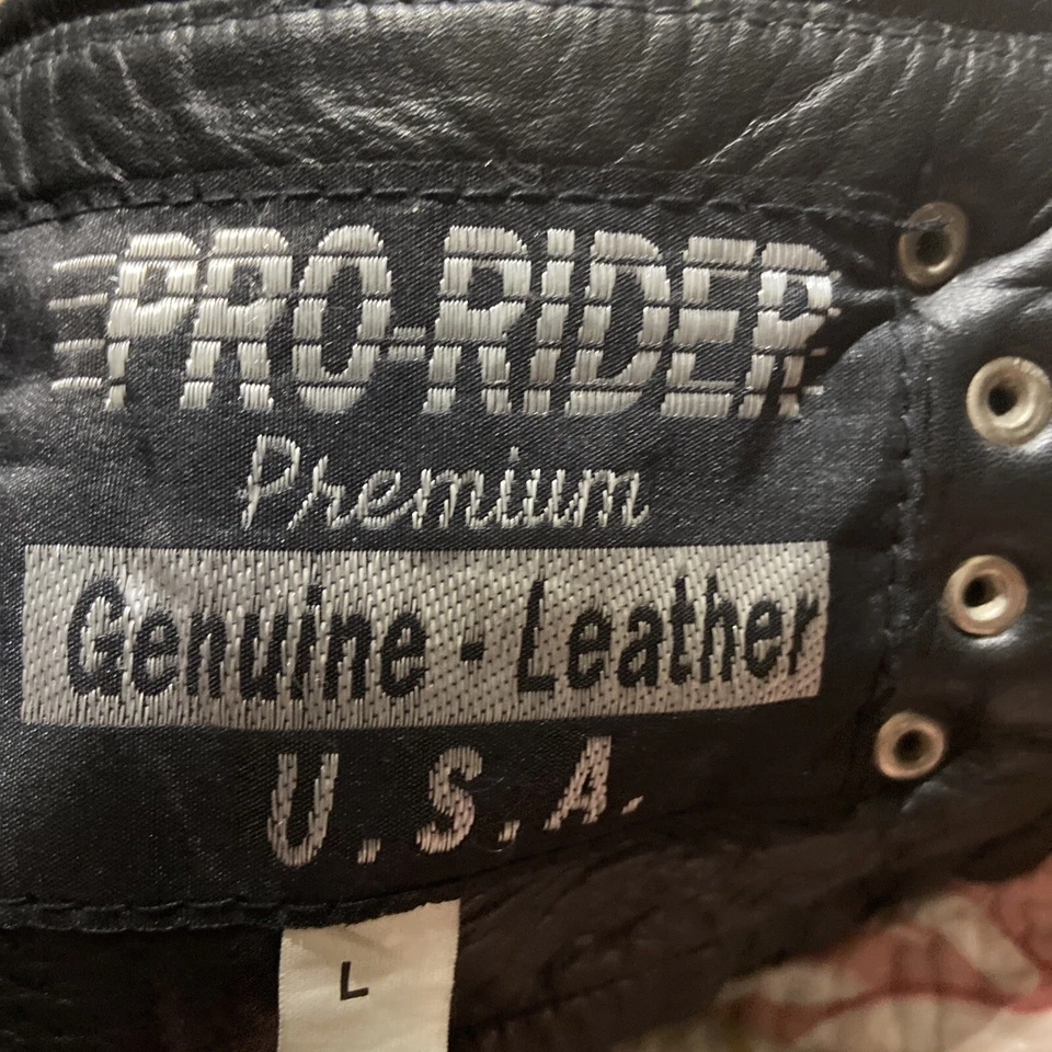 Первоклассный черный кожаный Chaps большой мужчин - мотоциклиста, ролевые игры, костюм - Изображение 2 из 4