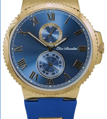 NEEDS BATTERY) Elico Assoulini KM76095 Reali Luxury Wrist  display picture 2