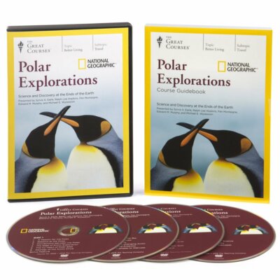 Polar Explorations (2015, DVD) National Geographic 4 dvd + book FACTORY SEALED 