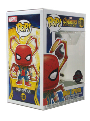 Funko Pop Iron Spider Avengers Infinity War Figure #300 Special