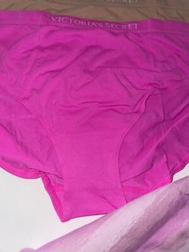 Victoria Secret Panty 5 pack lot Brief Bikini sz S seamless NEW logo womens lace