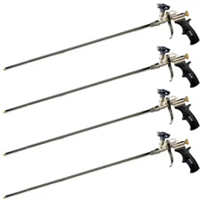 AWF PRO 2 Foot Spray Foam Gun, PTFE Non Stick Coated Basket, 4 Pack