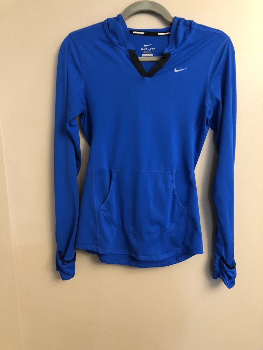 Nike hooded sales running top