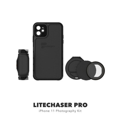 PolarPro LiteChaser iPhone 11 Filter Set Schutzhülle Polfilter Griff Kit B-Ware
