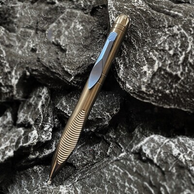 Titanium Ballpoint Pen Signing Writing Pocket Pen Multifunction Business Office