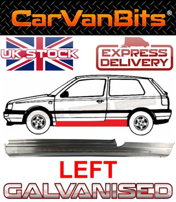FOR VW GOLF MK3 3 III 91-99 2/3 D HB ESTATE CABRIO FULL SILL REPAIR BODY PANEL 