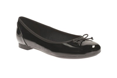 clarks couture bloom black patent
