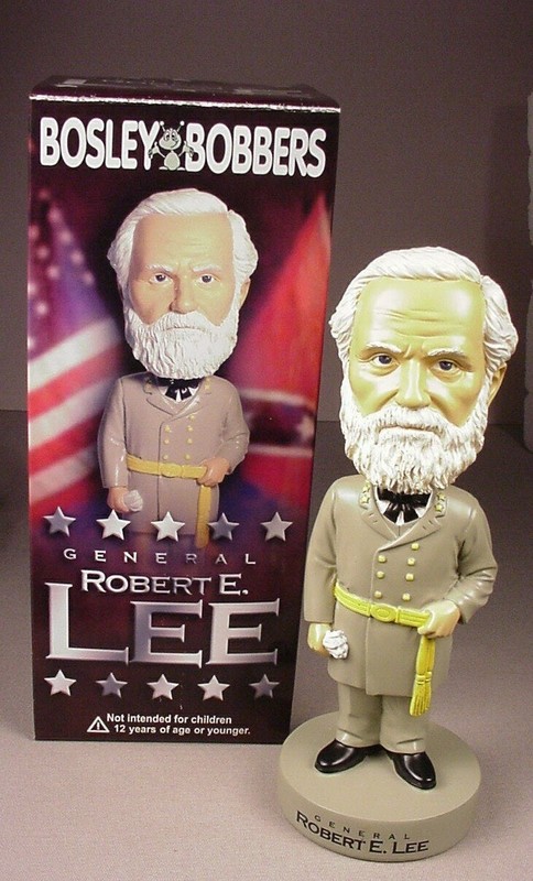 General Robert E Lee Nodder BobbleHead Bosley MIB USA Civil War figure CSA 2010