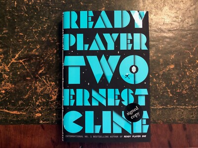 SIGNED - Ready Player Two by Ernest Cline - First Edition Hardback Rare Book