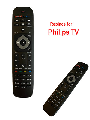 NEW PHILIPS REMOTE 46PFL3608/F7 39PFL2908/F7  50PFL3908 50PFL3908/F7 40PFL4609