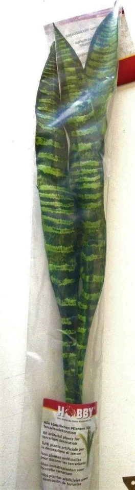 Hobby Kunstpflanze Terrarium Sansevieria 63 cm Hoch