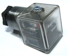CANFIELD IND. 5103-1090000 Solenoid Valve Connector, Form A ISO Din