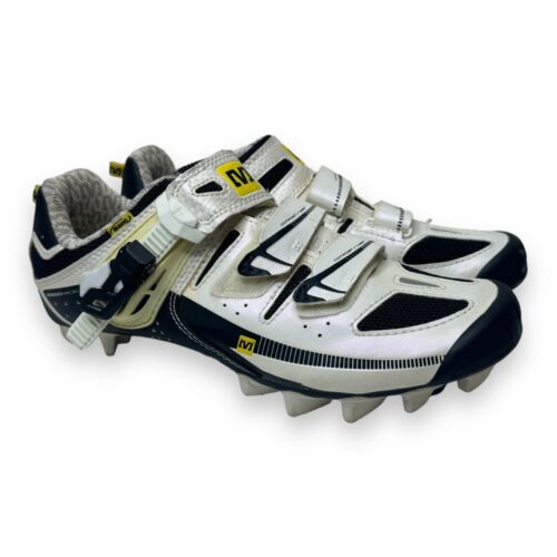 Mavic Scorpio MTB Cycling Shoes women's 7.5 (EU39 1/3) UK 6 White Likenew EUC - Picture 2 of 15