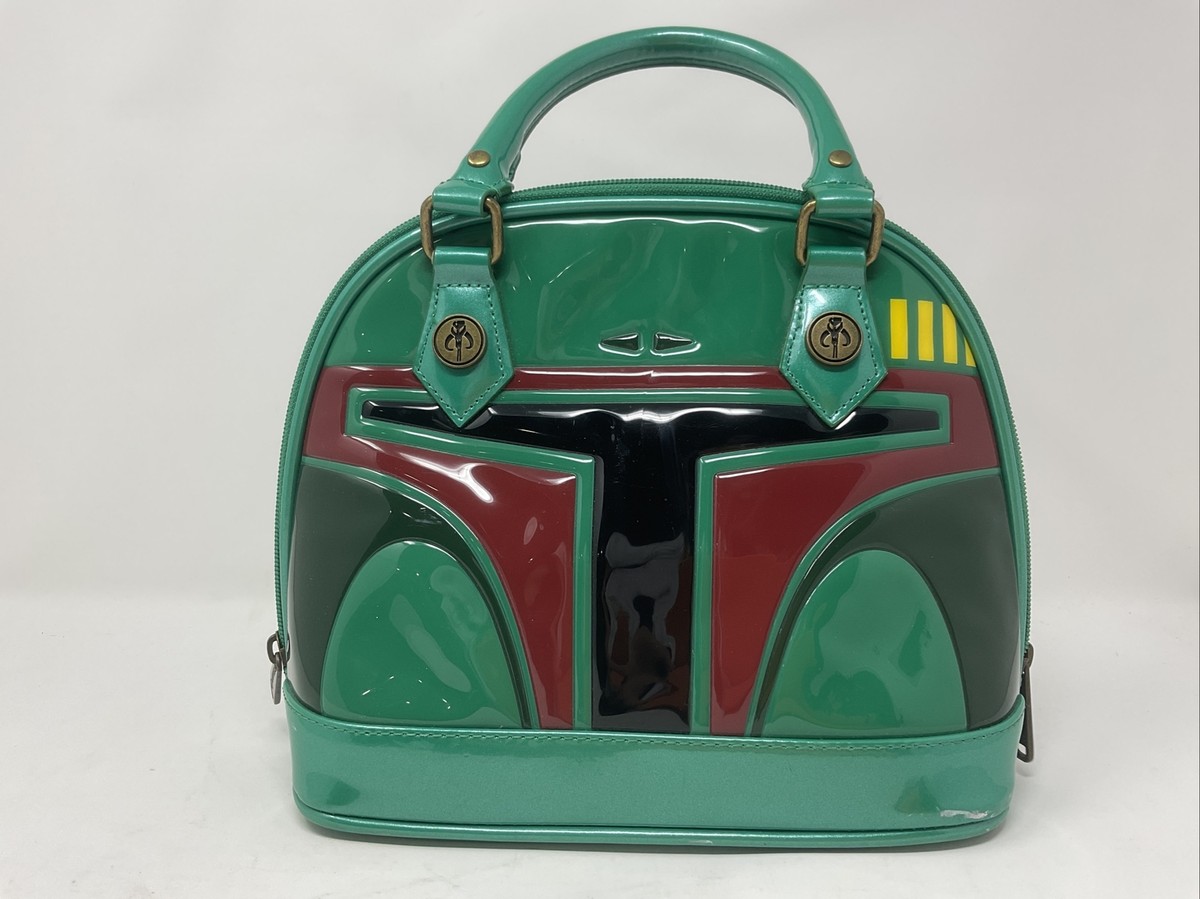 Star Wars Loungefly Boba Fett Mini Dome Handbag Mandalorian Vegan