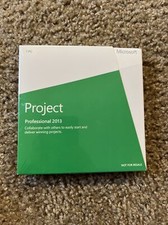 Microsoft Project 2013 Professional WITH DISC 32/64 BIT