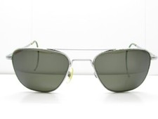 AMERICAN OPTICAL AO AVIATOR FRAMES pilot engineer cable chrome 52-20-165 98541