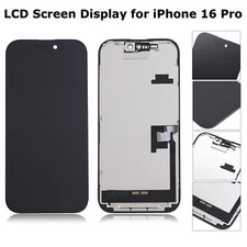 For iPhone 16 Pro LCD Display Touch Screen Digitizer Assembly Replacement Part