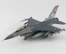 HM F-16AM Royal Danish AF 87-0008 Eskadrille 727 2016 1/72 diecast plane model