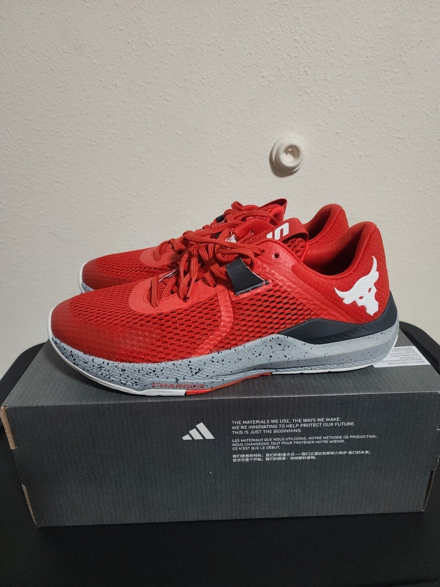 Under Armour Project Rock BSR 2 radiant Red steel X UFC MEN 8.5