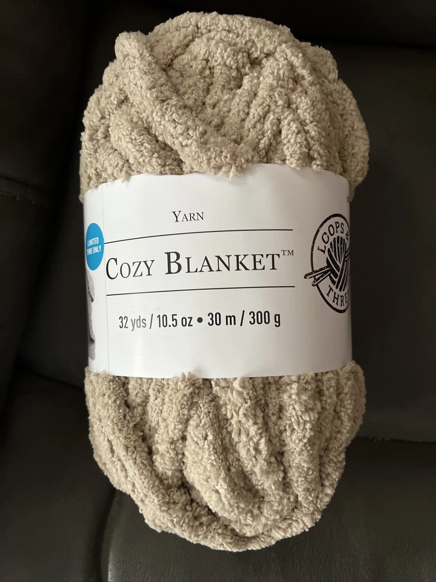 Loops & Threads Cozy Blanket Yarn Sand