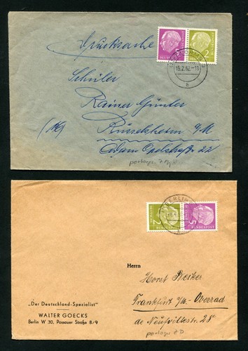 RFG Two Printed Letters With Zd (#4598)
