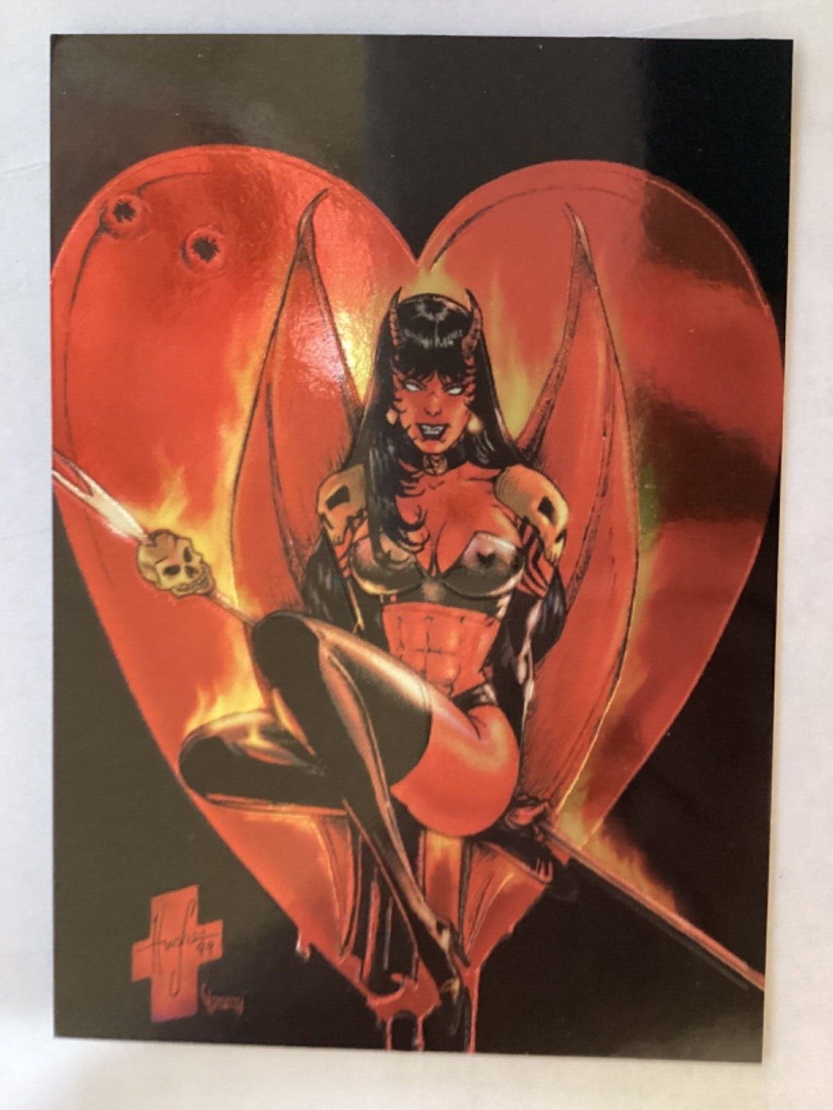 1999 Lady Death Night Gallery Metal Tex Trading cards - you pick the card - Picture 13 of 51