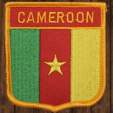 Cameroon Embroidered Patch — Iron On