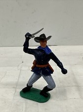 TIMPO VINTAGE SWOPPET FRONTIER FORT 7th CAVALRY PLASTIC TOYS w/ sword