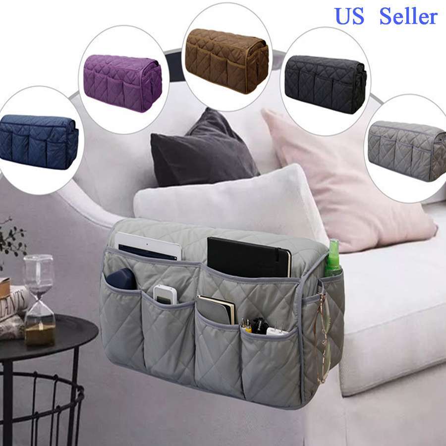 Sofa Remote Caddy For Recliner 14 Pockets Couch Bag Sofa Recliner
