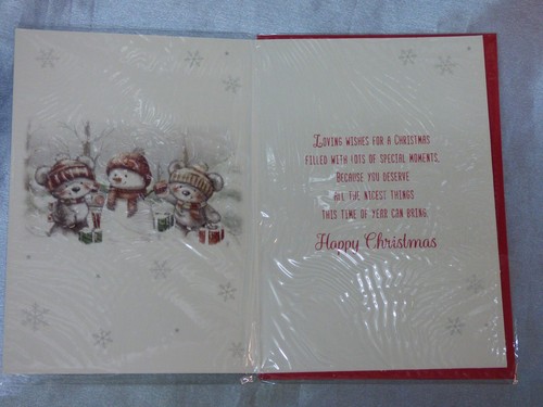 GRANDPARENTS CHRISTMAS CARD GRANDMA AND GRANDAD NANNA AND NAN AND - Picture 7 of 15