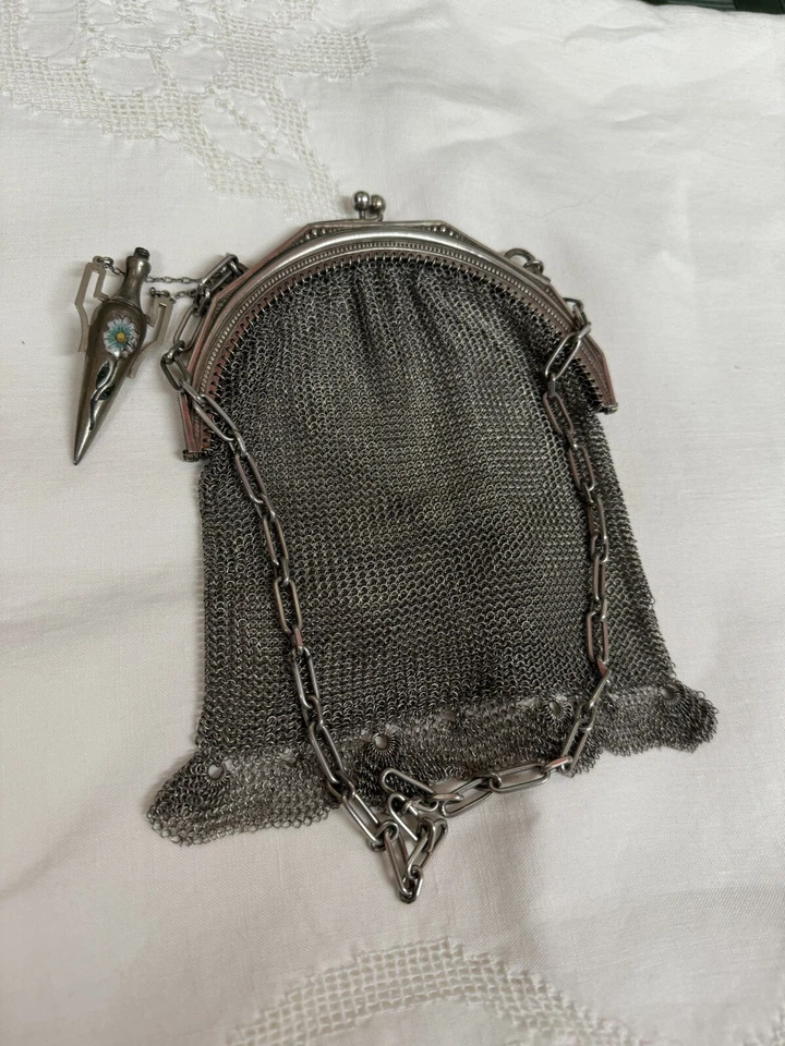 Borsetta Antica In Argento - Immagine 2 di 4