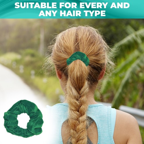 24 Pieces Assorted Hair Bands - Cute and Soft Scrunchies - No crease hair ties - Picture 4 of 7