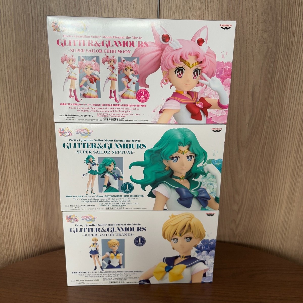 BANDAI NAMCO Sailor Moon Set Glitter Glamours Figure Set of 12