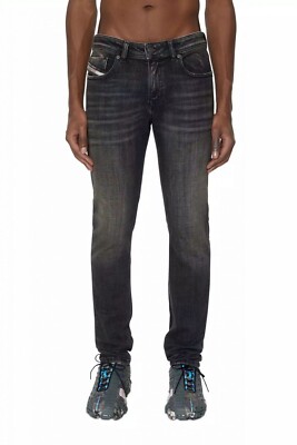 Diesel Sleenker Skinny Jeans 1979 grau W31 L32 A0359409D88