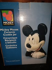 Vintage 1990s Disney Treasure Craft Mickey Mouse Ceramic Cookie Jar