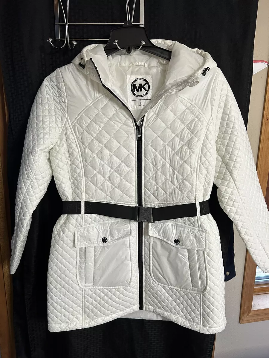 White best sale mk jacket